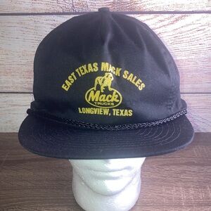 Vintage MACK Trucks Hat East Texas Mack Sales